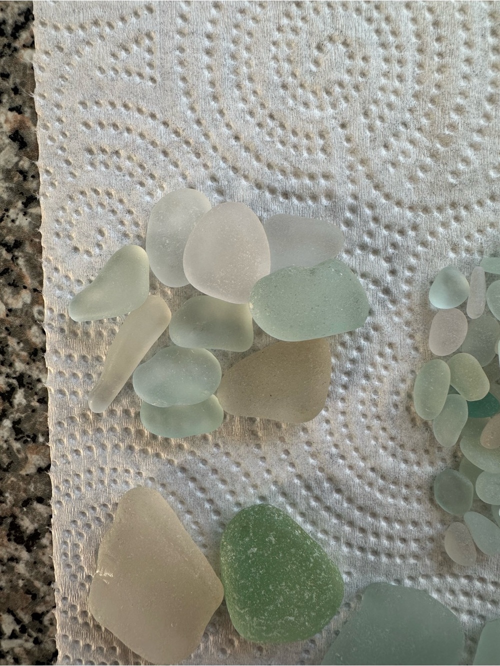 Assorted Seaglass Genuine Pieces Blue Green Purple X-Small Large Jewelry Decor - Picture 2 of 7
